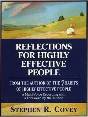 cover image of Reflections for Highly Effective People